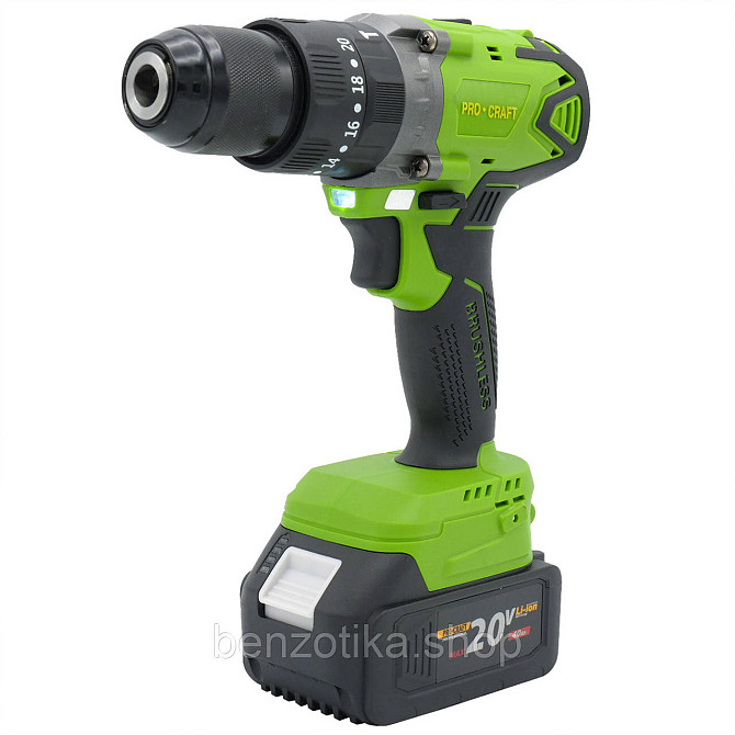 Шуруповерт Procraft PA18BL Universal Extra (2 акб) Киев - изображение 4