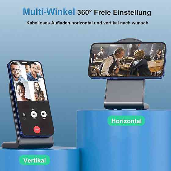 Беспроводная зарядная станция 2в1 с MagSafe, зарядка для телефона и наушников iPhone, AirPods, Samsung 15Вт Киев