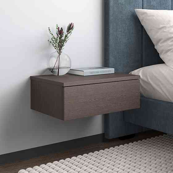 Тумба прикроватная VAYS M-34, навесная, с ящиком, ЛДСП, 45х30х16 см – для спальни Львов