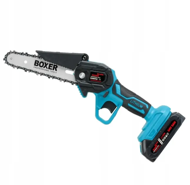 Акумуляторна мініпила BX-3301 6" 24В: потужна, компактна, 2 АКБ, кейс — для саду та дров Одеса - фото 2