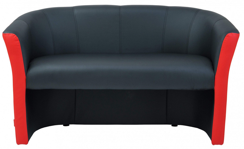 Диван Flay Boom двійка 650х1300х800 Чорно-червоний Київ - фото 2