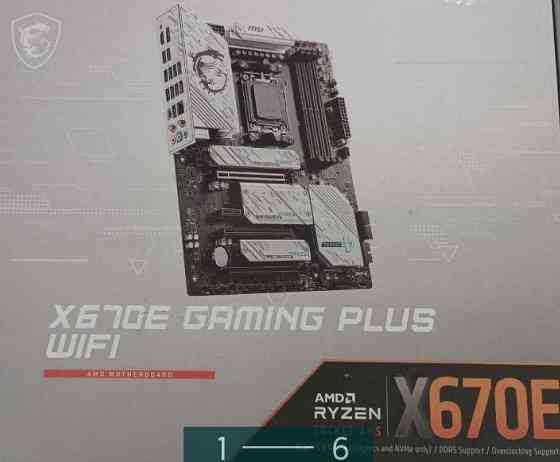 Материнська Плата: MSI X670E Garming Plus Wi-Fi. Нова Київ