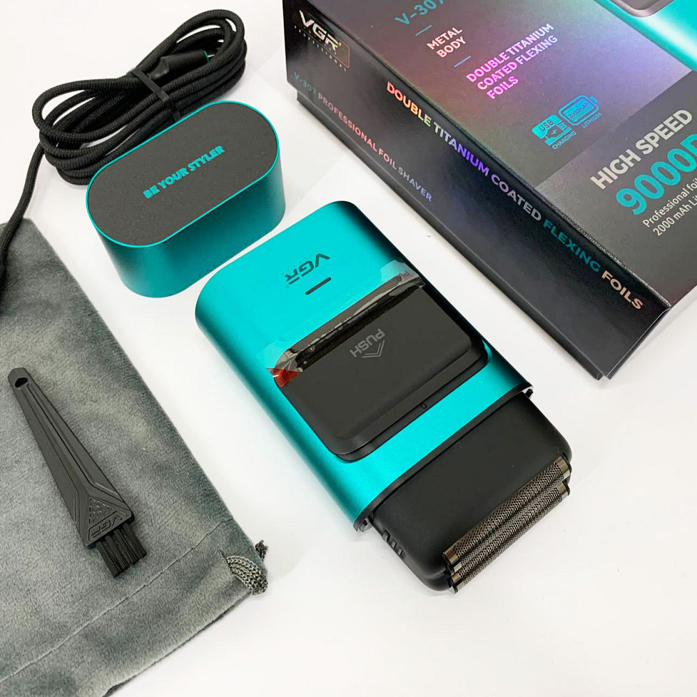 Мужская бритва на батарейках VGR, Хорошая электробритва для бороды, Электробритва мужская беспроводная AI-86 Львов - изображение 5