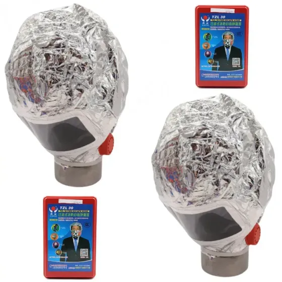 Противогаза фильтрующая Fire mask / Противопожарная маска-противогаз Коломия