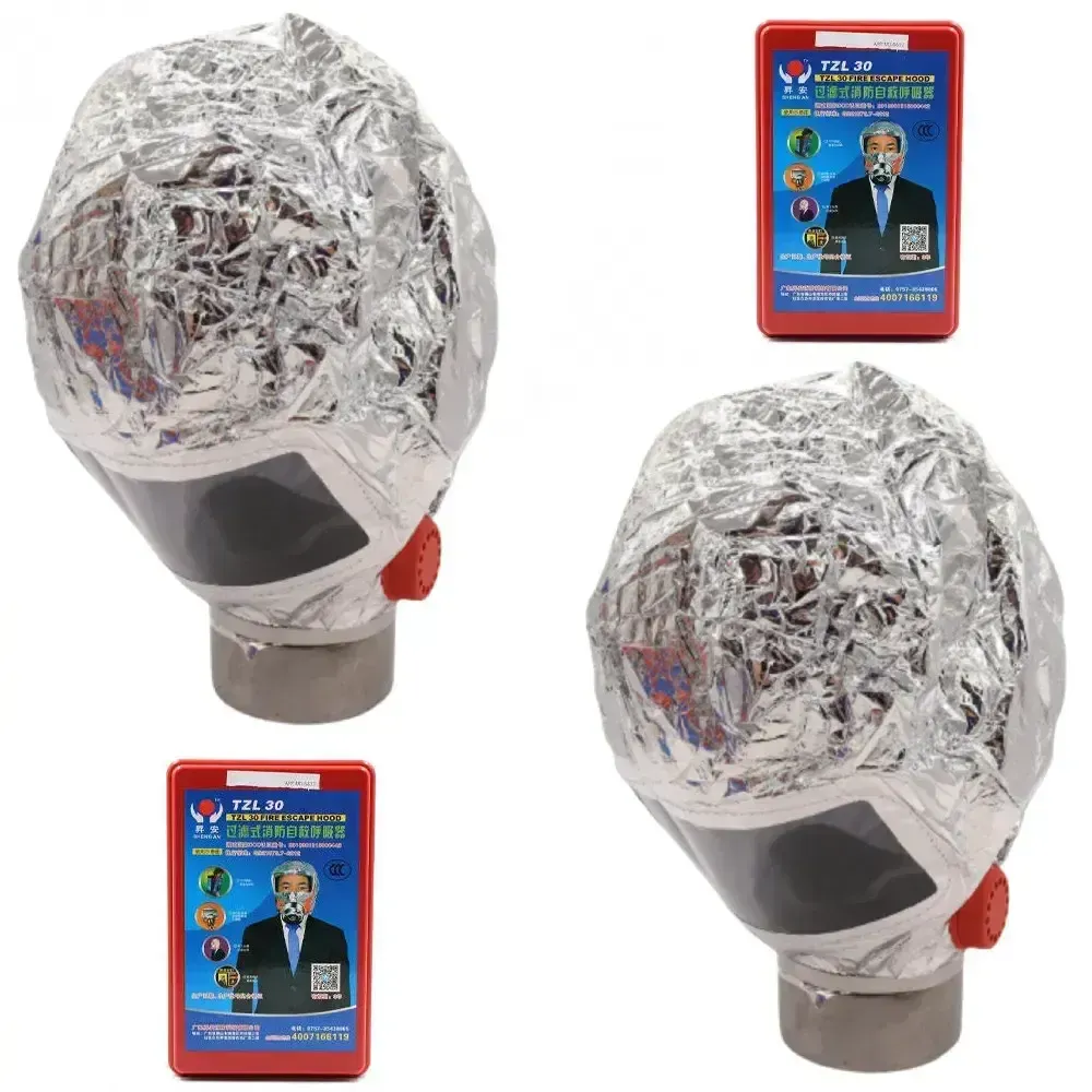 Противогаза фильтрующая Fire mask / Противопожарная маска-противогаз Коломыя - изображение 5