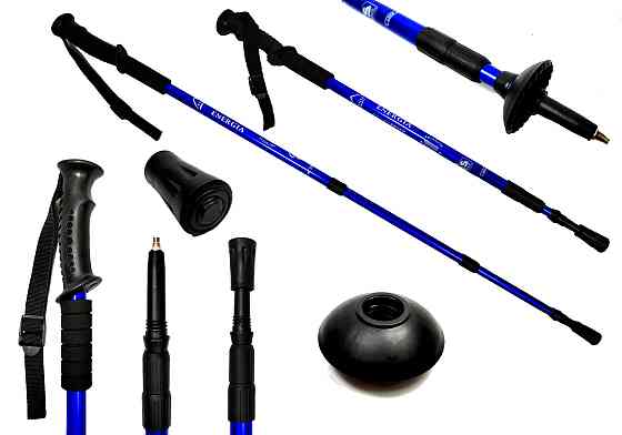 Палиця для скандинавської ходьби EasyFit Energia синя Коломия