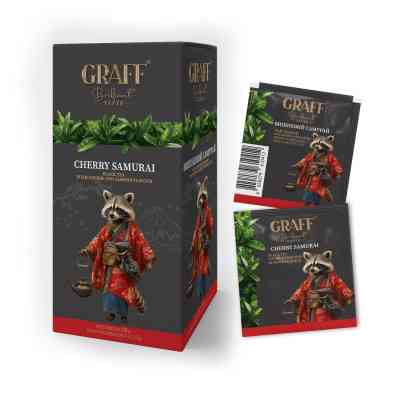 Чай Graff Cherry Samurai 20х1.5 г (4820279610429) Винница
