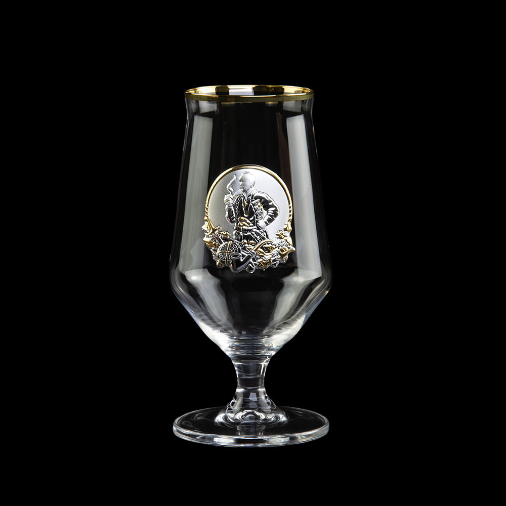 Набір для пива “КОЗАЦЬКИЙ” 6 келихів 470 мл, кришталь, золото Рівне - фото 5