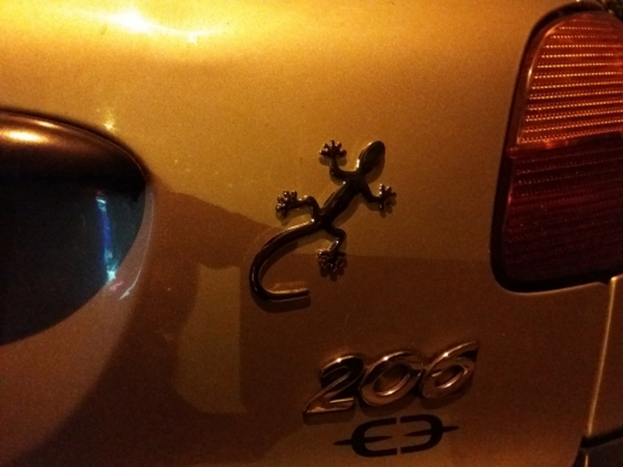 Наклейка Пластикова Ящірка Золото, Срібло Київ - фото 5