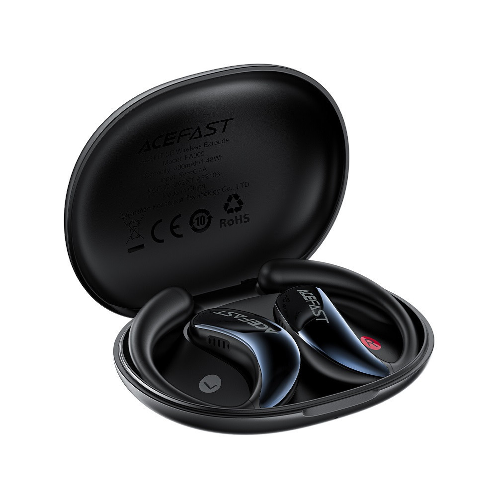 Беспроводные наушники ACEFAST FA005 ACEFIT SE wireless earbuds Black Киев - изображение 6
