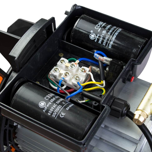 Компресор V 2,5кВт 435л/хв 8 бар 50л 2 крана Grad Житомир - фото 11