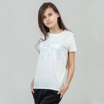 Футболка Sol's Pioneer Women World Map білий S (03579102/104S) Винница - изображение 2