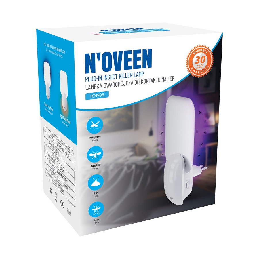 Лампа — пастка для комах Noveen IKN905 Одеса - фото 4