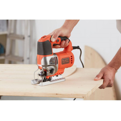 Електролобзик Black&amp;Decker 650 Вт, 3100 ход/хв (BES610) Вінниця - фото 12