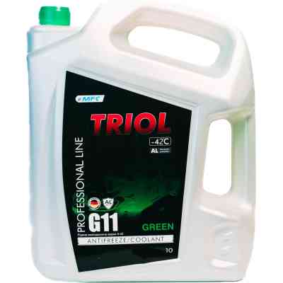 Антифриз МФК TRIOL Professional Green G11 (-42С) 10кг Винница