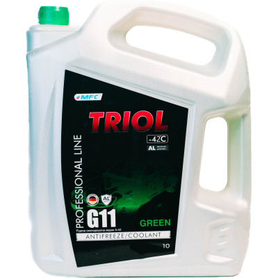 Антифриз МФК TRIOL Professional Green G11 (-42С) 10кг Вінниця - фото 1