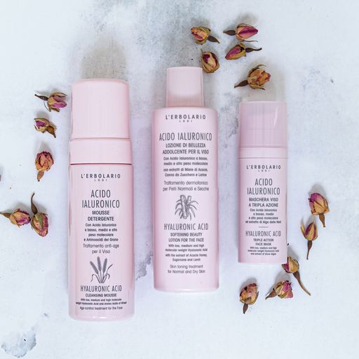 Лосьйон для обличчя для сухої і нормальної шкіри з Гіалуроновою кислотою L'ERBOLARIO 200 мл Київ - фото 3