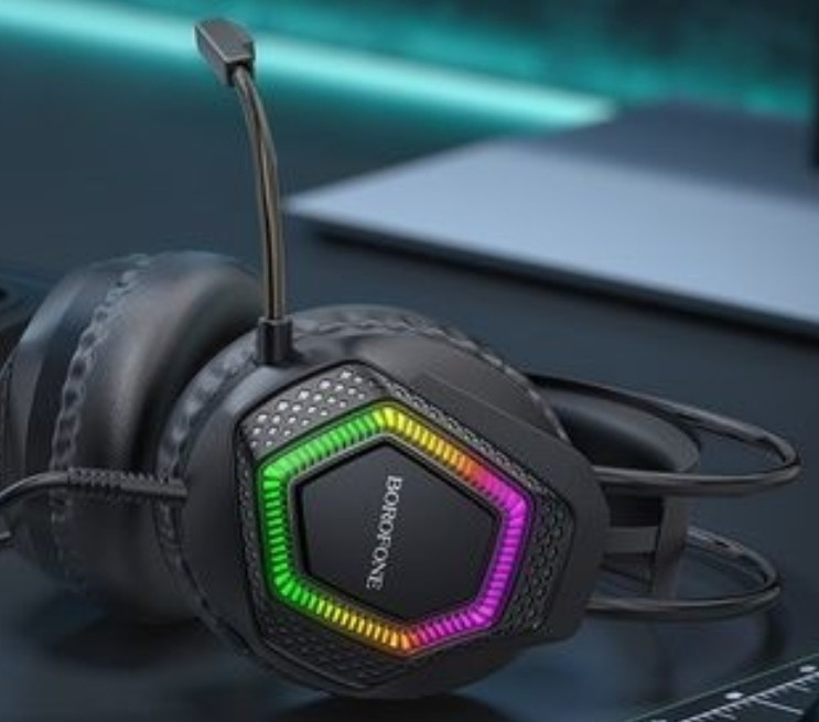 Игровые наушники Borofone BO105 с микрофоном. Харьков - изображение 7