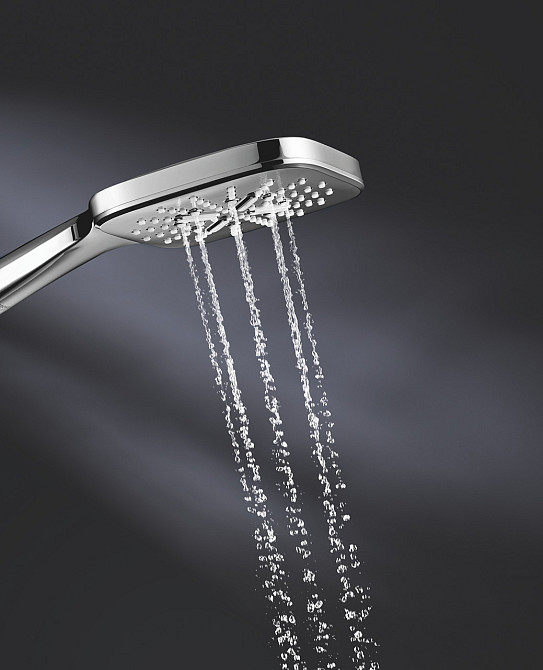 Душовий гарнітур зі штангою, 3 режими струменю Grohe Rainshower SmartActive   ( 26586000 ) 32335 Харьков - изображение 8