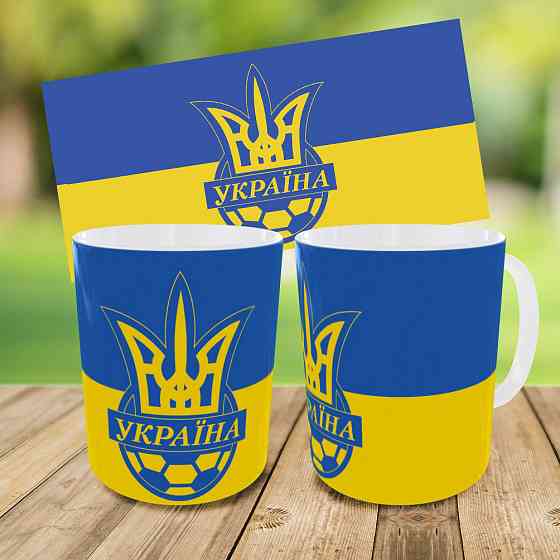 Дитячий набір Футбол сумка-бананка + керамічна кружка з принтом (5705) Київ