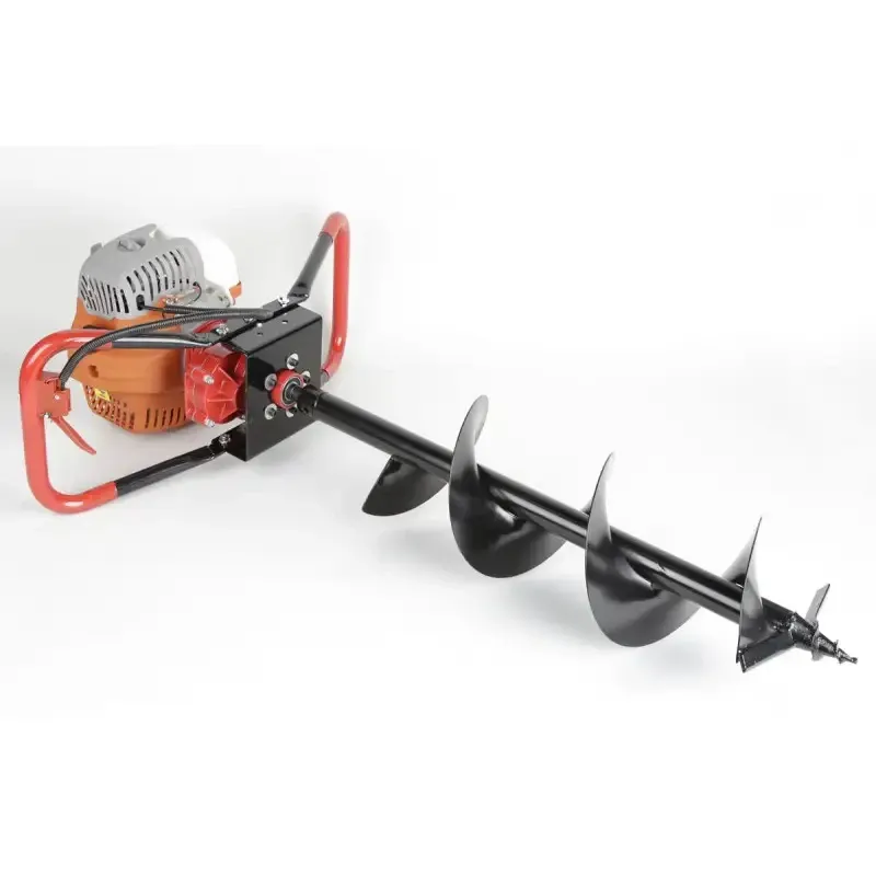 Мотобур LEX GD520 – комплект: 3 бура (150–250 мм), двигун 2-тактний, Чехія Львів - фото 7