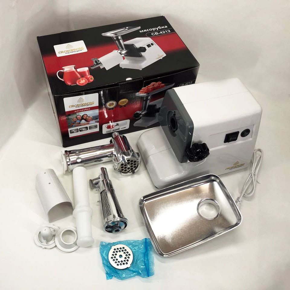 Мясорубка овощерезка соковыжималка, Мясорубки нержавеющая сталь, Мясорубка для домашней колбасы KZ-11 Львов - изображение 15