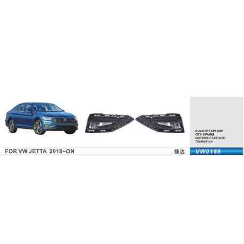 Дополнительные фары для VW Jetta 2018+, модель VW-0189, H11 12V55W с электропроводкой Харьков