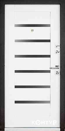 Двери квартирные, серия ТИП 3.2 модель 515/608 юпитер/супермат белый 860 Киев