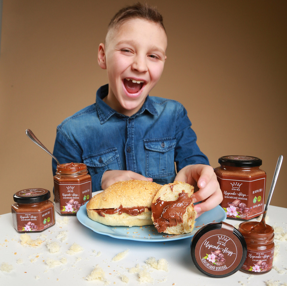 Шоколадний крем мед Взбитий шоколадний мед 130 грамів Одеса - фото 6