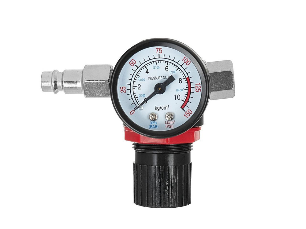 МініПульверизатор "GeKo" HVLP, бачок верхній 125 мл з регулятором тиску, сопло 0,8 мм, з'єднання 1/4 дюйма Стрый - изображение 7