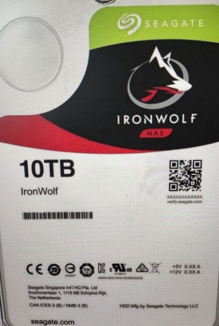 Терміново!!!Новий жорсткий диск Seagate IronWolf NAS 10.0TB. Київ - фото 2