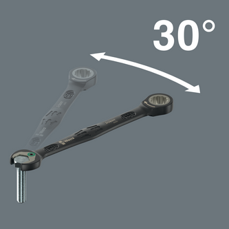 Набір ключів комбінованих Wera з тріскачкою 8-19мм 11шт, в сумці, Joker 6000 Black Edition 05020017001 Одеса