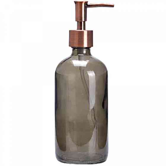 Диспенсер стеклянный для жидкого мыла 500мл Винница