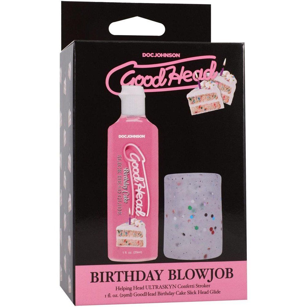 Набір для мінету Doc Johnson GoodHead Birthday Blowjob Kit Sex Aura Київ - фото 10