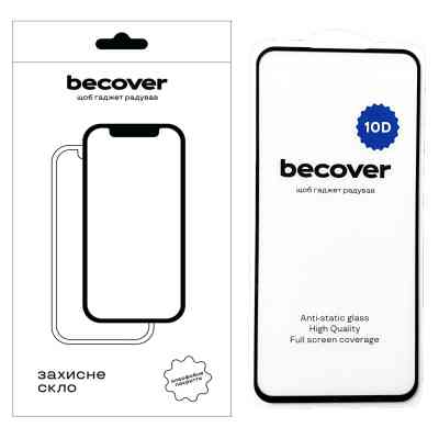 Стекло защитное BeCover Samsung Galaxy S23 FE SM-S711 10D Black (711508) Винница