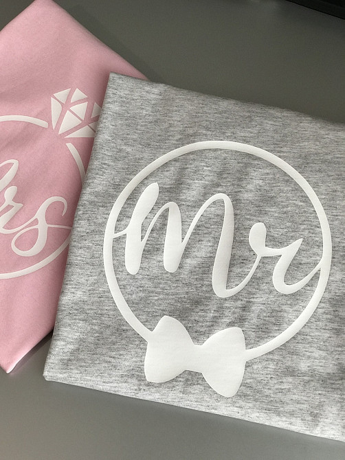 Парные футболки для парня и девушки из 100 % Хлопка . MR\MRS Черновцы - изображение 6