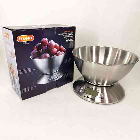 Простые в использовании кухонные весы MAGIO MG-695, Весы кухонные электронные хорошего качества DA-29 Ивано-Франковск