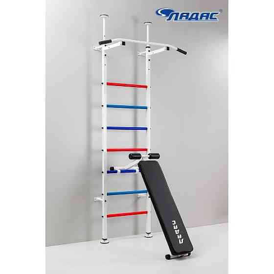 Шведська стінка Качай Залізо Чемпіон Спортивні стінки і турніки для дому розбірна Київ