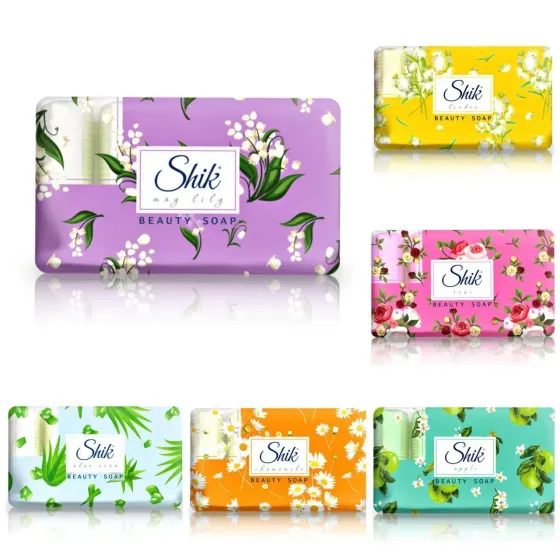 Туалетне мило ТМ Shik 5×70 г в асортименті | Шик екопак Київ