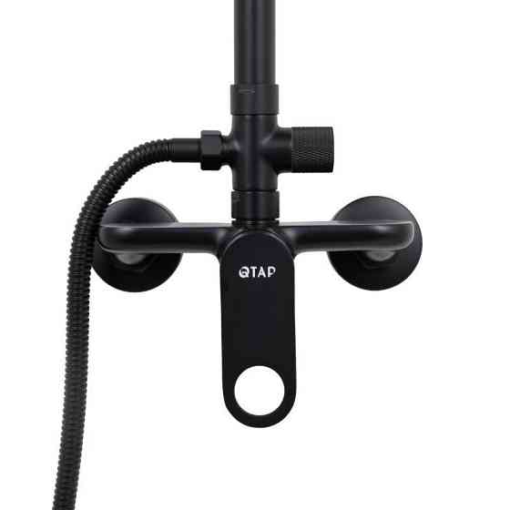 Душевая система для душа Qtap Jay QTJAY110BLM45550 Black Matt Киев
