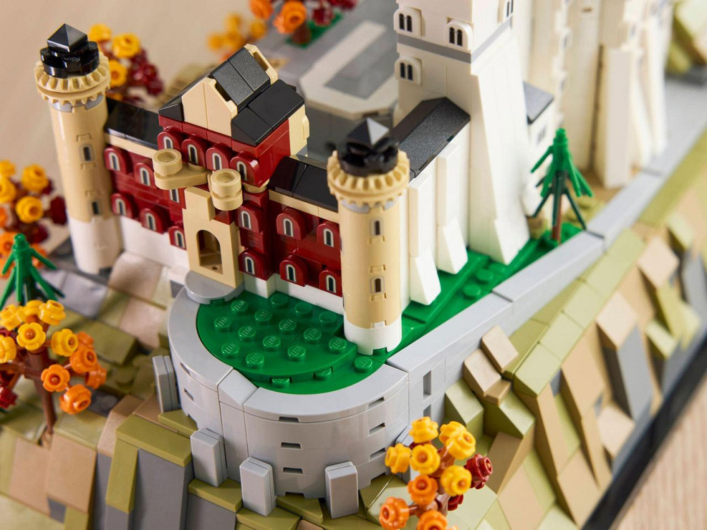 Конструктор Architecture Замок Нойшванштайн, 3455 деталей сумісний із lego-лего Київ - фото 7