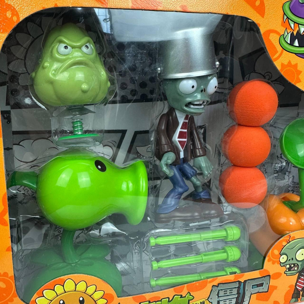 Іграшка фігурки Рослини проти Зомбі | Набір фігурок Plants vs Zombies кабачок ( 20906 ) Харьков - изображение 6