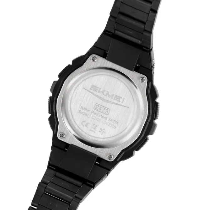 Часы мужские наручные Skmei 2473 Черный Винница - изображение 9