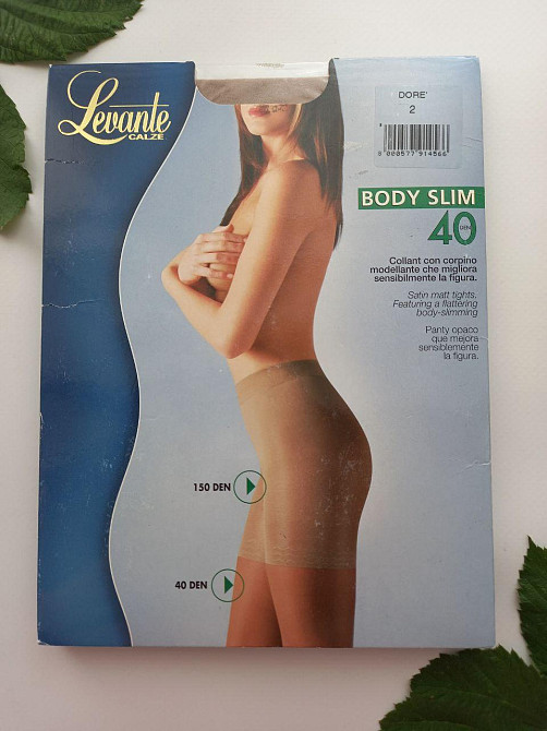 Коригувальні колготи з шортами levante body slim 40 колір дорє-тепла засмага Славута - фото 2