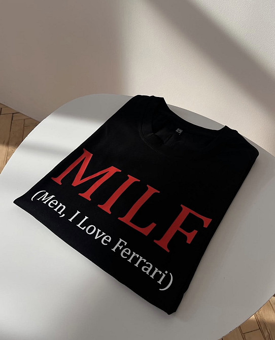 Футболка «MILF (Men, I Love Ferrari)» Черновцы - изображение 1