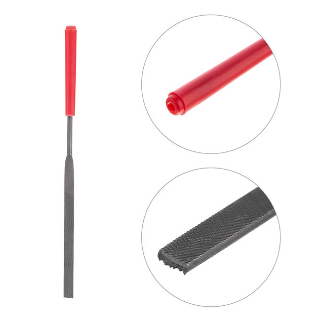 Набір надфілів, 10 шт., 140 мм INTERTOOL HT-3708 Київ - фото 9