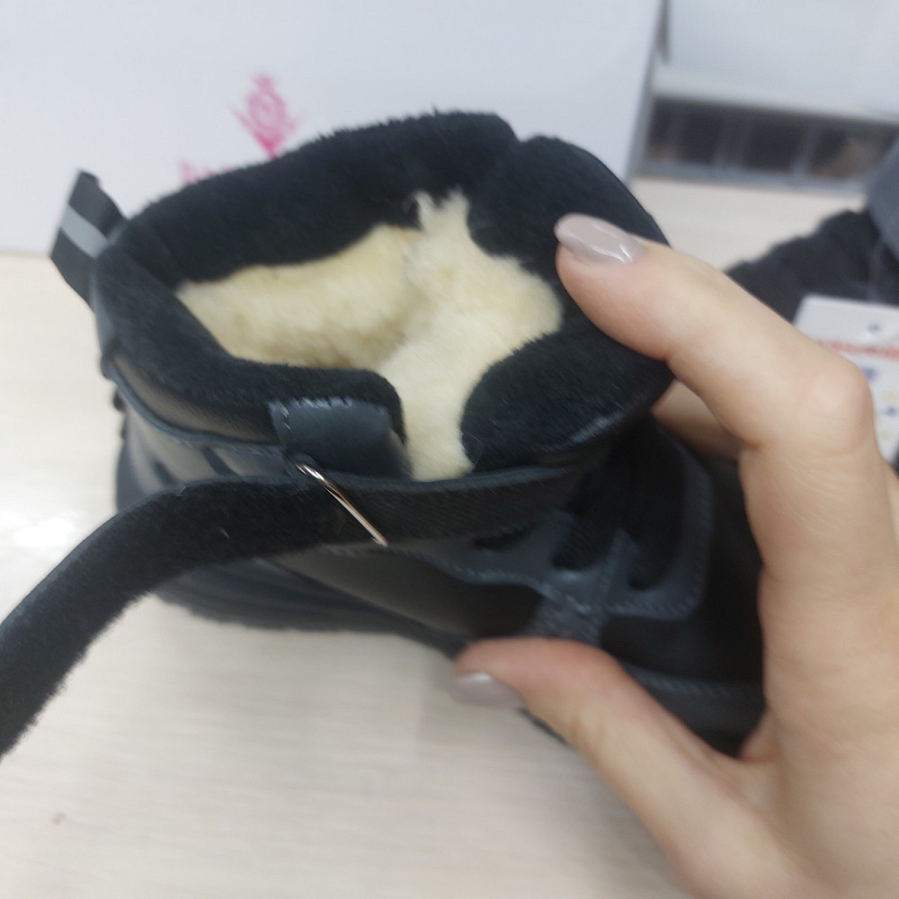 Детские зимние кроссовки хайтопы на мальчика 26,27,28,29,30,33,34 маломерки18,3 см Николаев - изображение 4