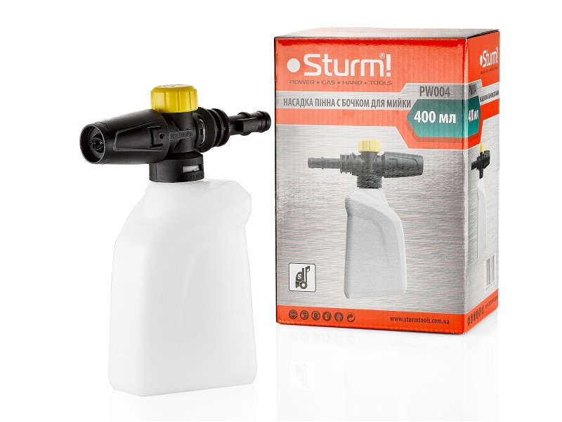 Насадка пінна з бачком 400 мл для мийки Sturm PW004 (читайте опис) Рівне - фото 1