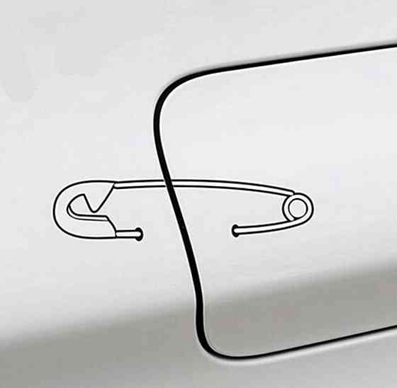 Виниловая наклейка на авто и любую поверхность - Булавка Черновцы