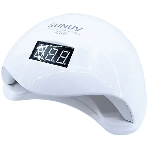 Гібридна світлодіодна UV/LED лампа Sun 5 (48 вт) ОРИГІНАЛ з переключенням на 24 вт. Біла. Київ - фото 1